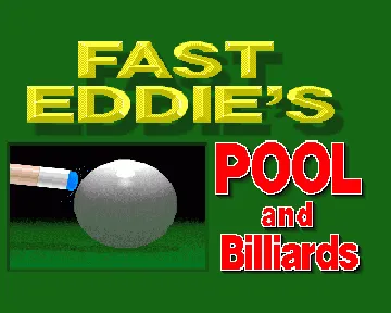 Fast Eddie's Pool and Billiards screen shot title